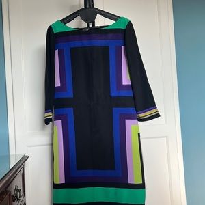 DIANE von FURSTENBERG dress, 100% silk, size 4